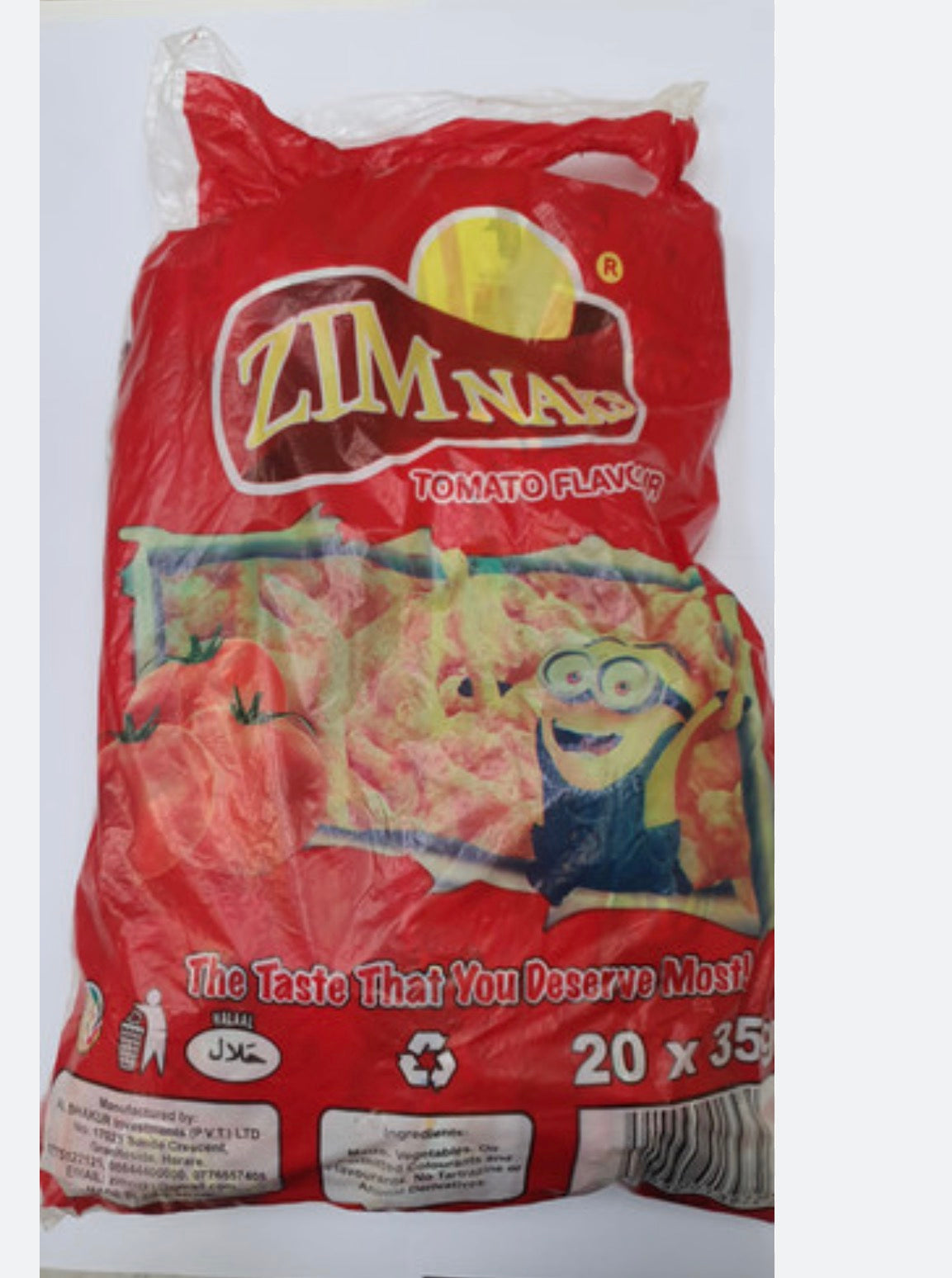Zimnaks tomato flavour 20 pack