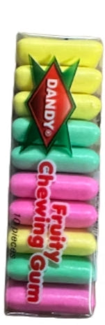 Dandy Fruity Chewing Gum 10 pieces