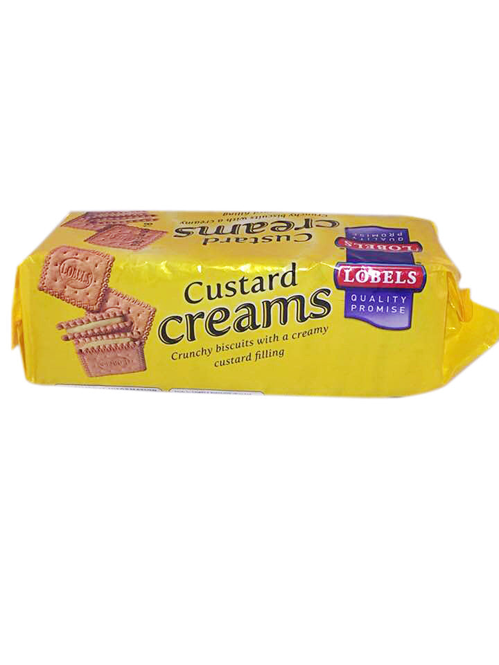 Lobels Custard Creams Biscuits