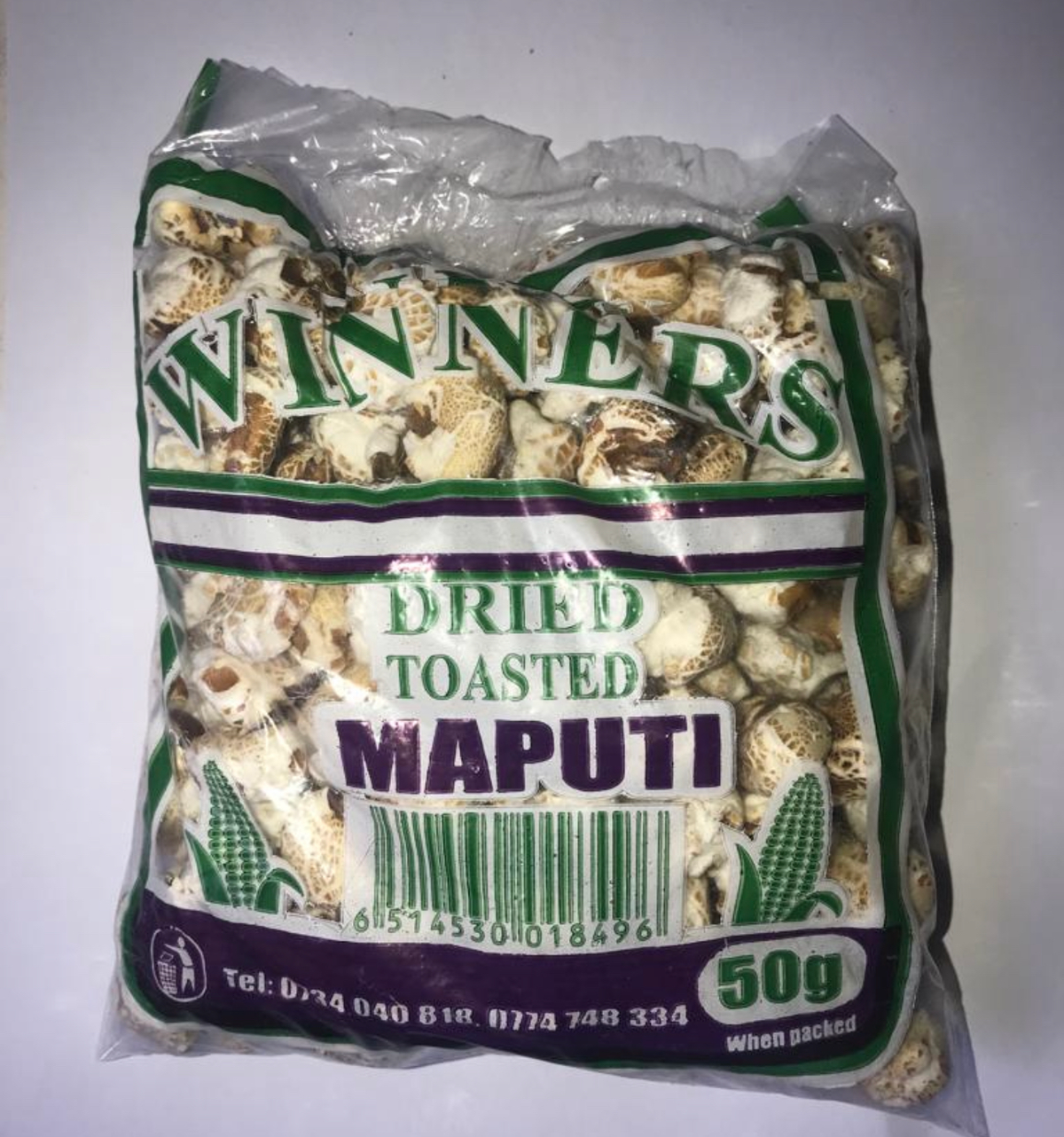 Winners Dried Maputi individual 50g