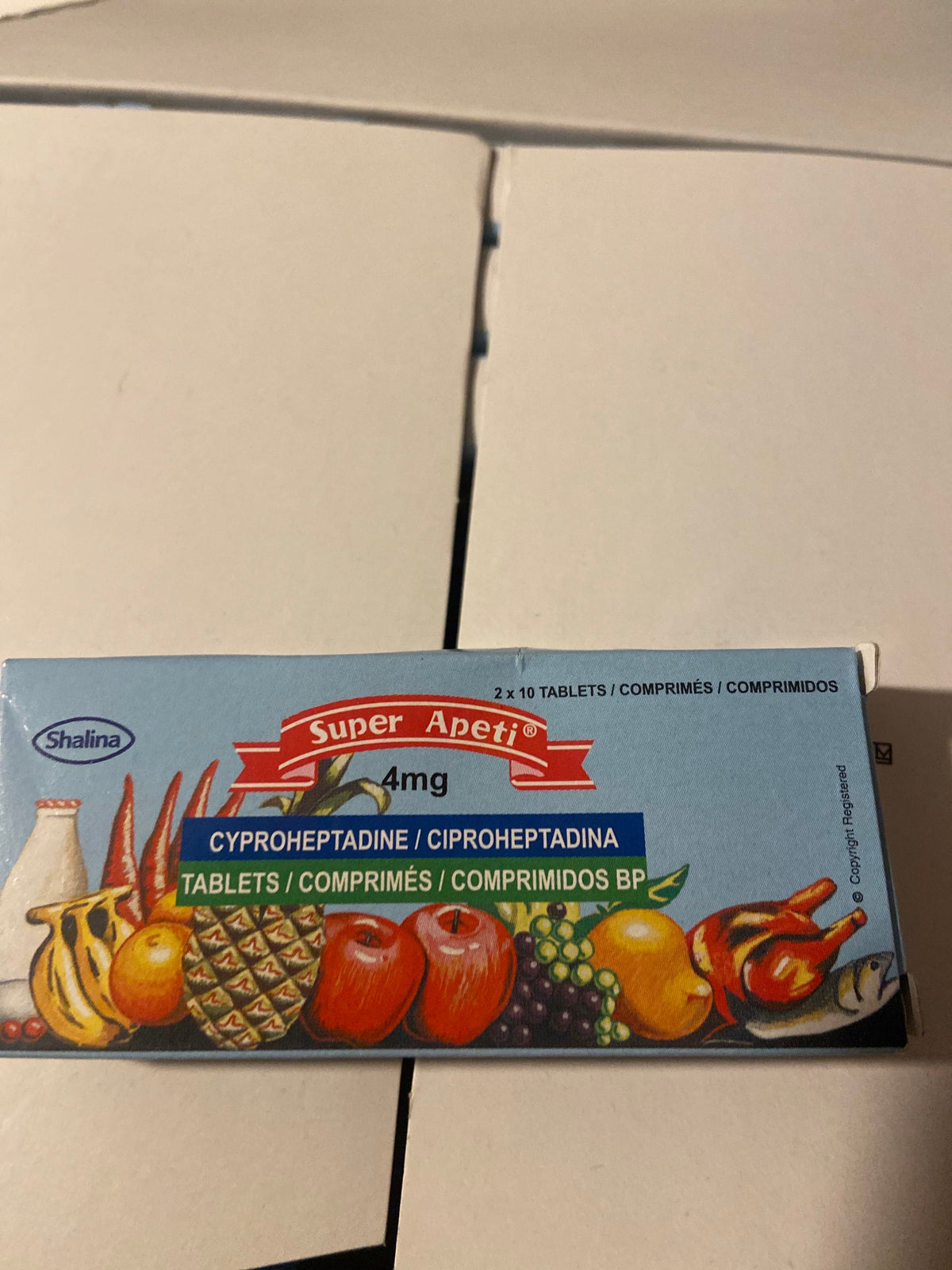 Super Apetito apeti 10 x2 tablets