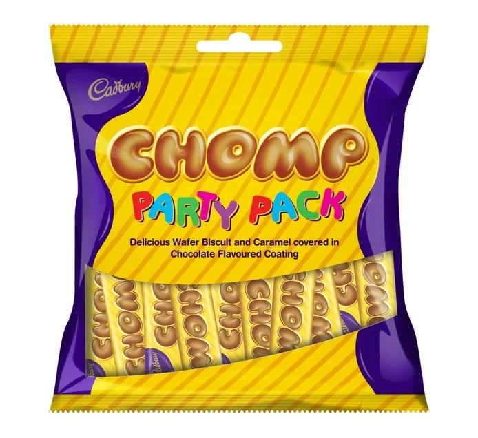 Chomp Chocolate Party Pack 168G
