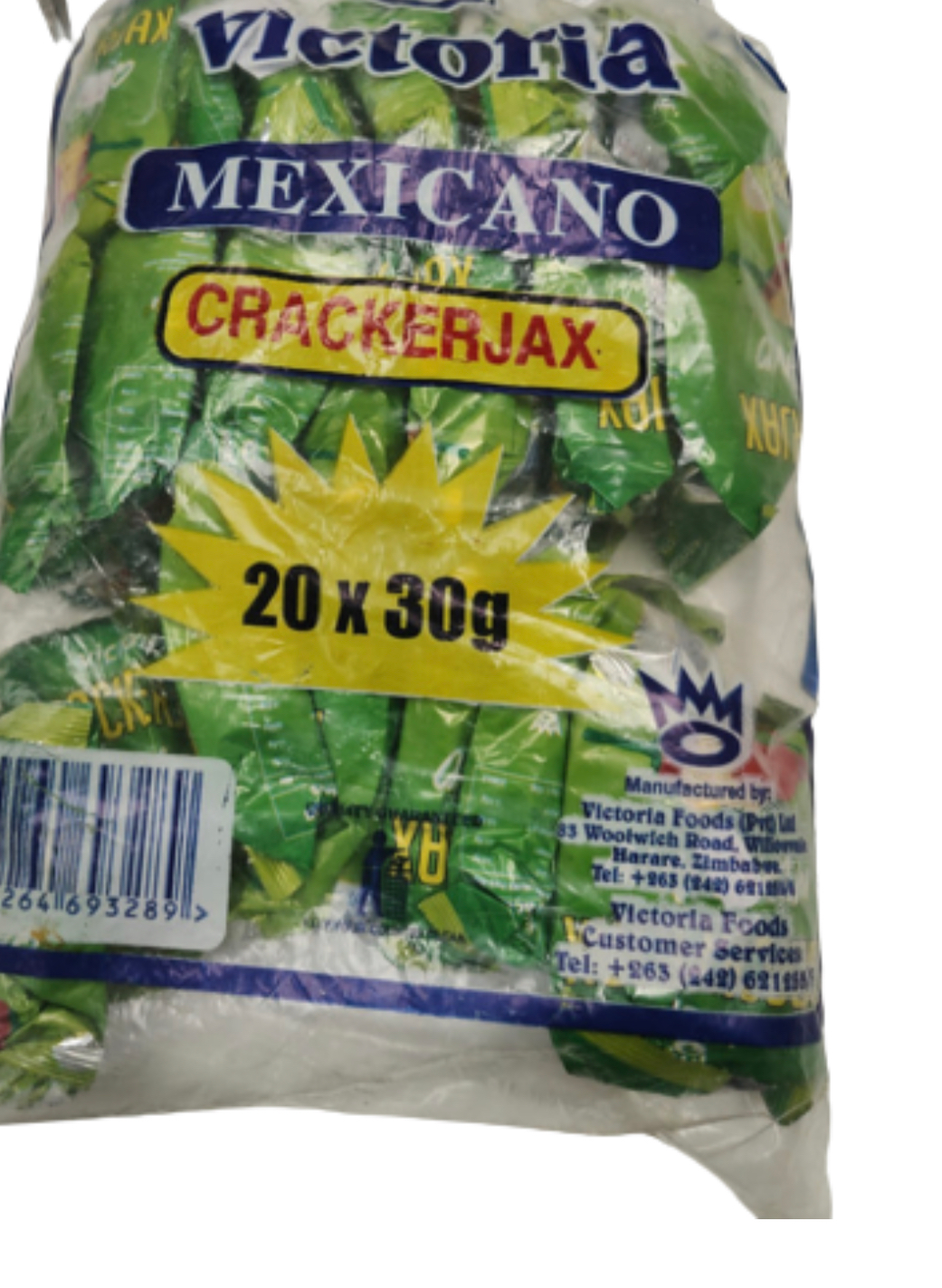 Victoria Crackerjax Mexicano chips 20 Pack