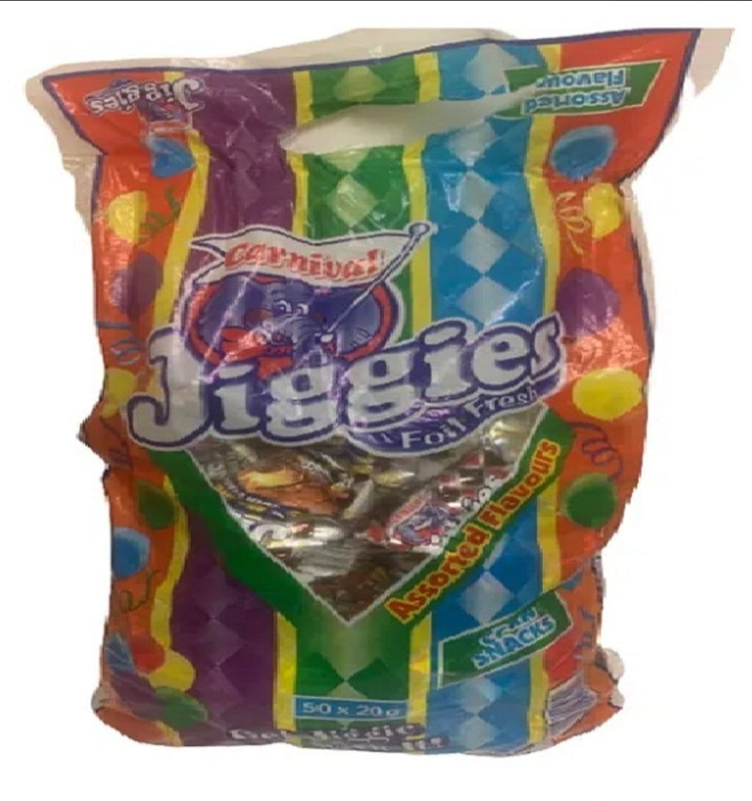 Pack of 50 jiggies