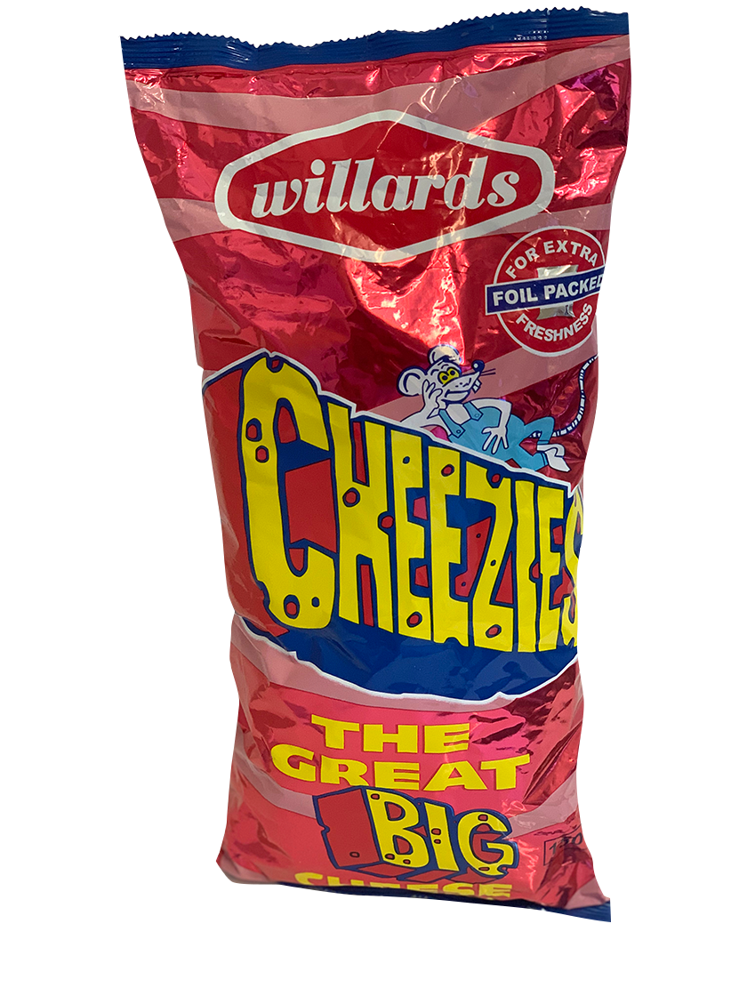 Willards Cheezies 150G