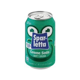 Sparletta Creme Soda Soft Drink 330ml