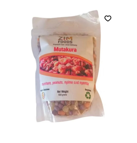 Zimsnacks mutakura mixture mumhare, peanuts , nyimo , nyemba 300g