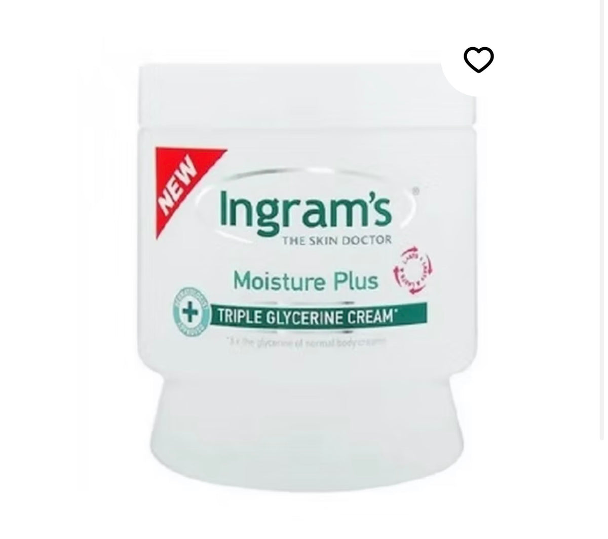 Camphor Cream Triple Glycerine Cream (Ingram’s) 450g