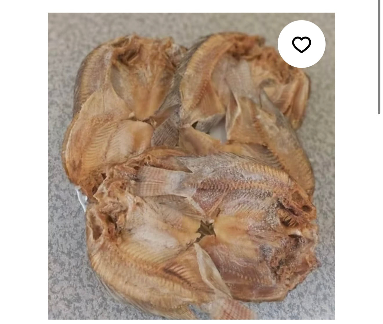 Dried kariba fish large