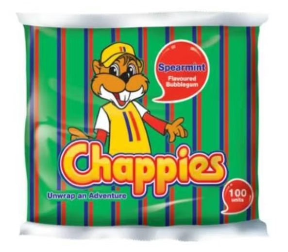 Chappies Bubblegum Spermint 100s SA