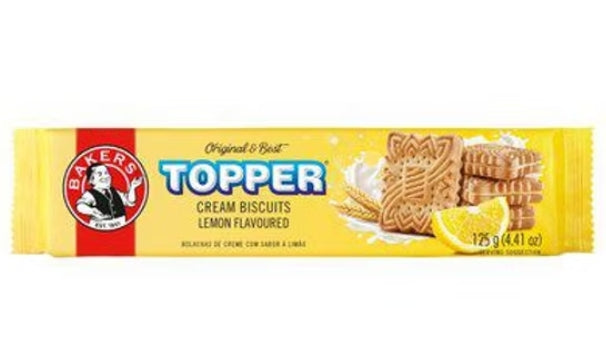 Topper Biscuits Lemon Flavour 125g