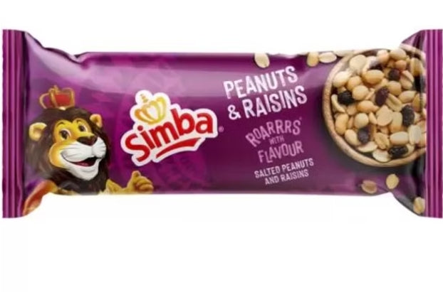 Simba Salted Peanuts & Raisins 60g