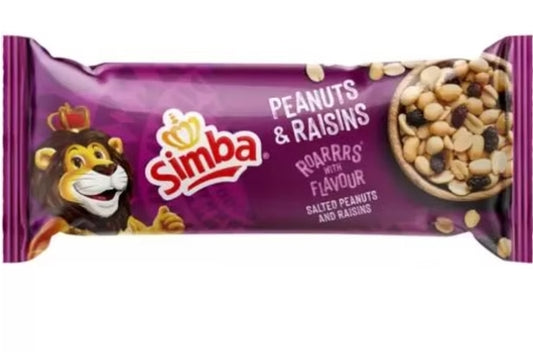 Simba Salted Peanuts & Raisins 60g
