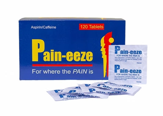 Pain-eeze pain killer 120 tablets