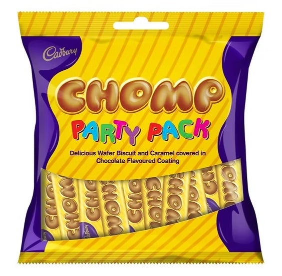 Chomp Chocolate Party Pack 168G