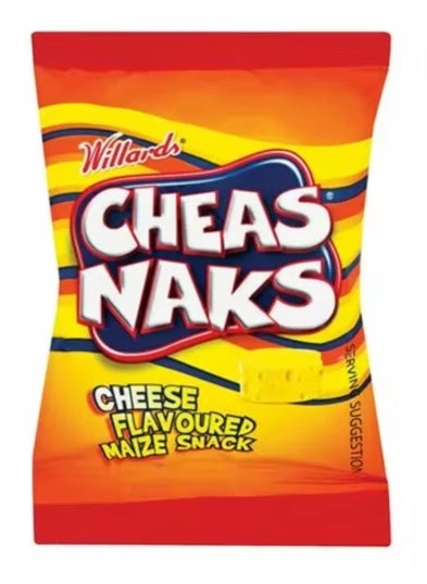 Willards Cheasnaks Original Cheese Flavour 22g