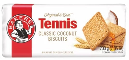 Bakers Tennis Coconut Biscuits 200g original SA