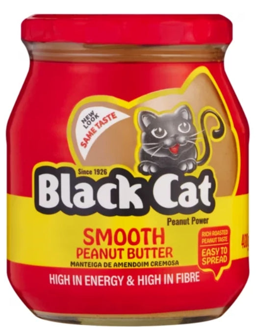 Black Cat Peanut butter 400g Smooth