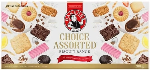 Bakers Biscuits Choice Assorted (1 x 200g) SA
