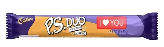 Cadbury chocolate bar 19g PS LOVE U DUO SA