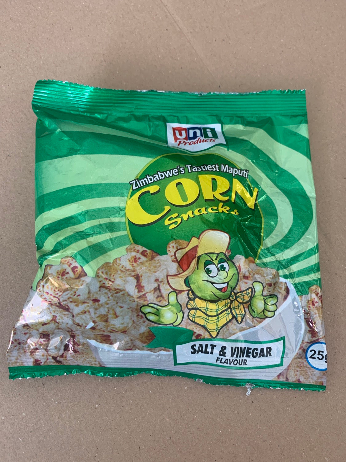 Corn Snacks Salt & Vinegar maputi