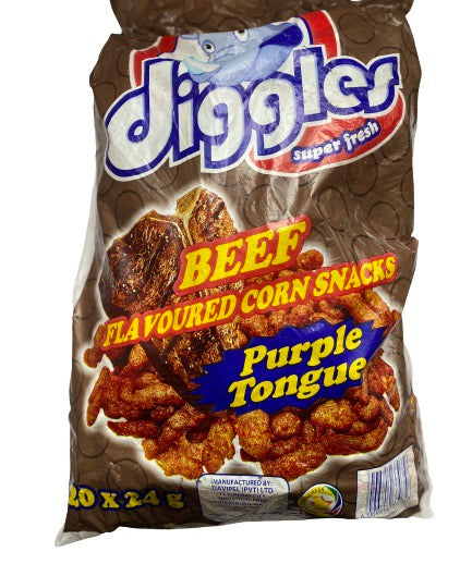 Diggles Beef Purple Tongue – Pack of 20
