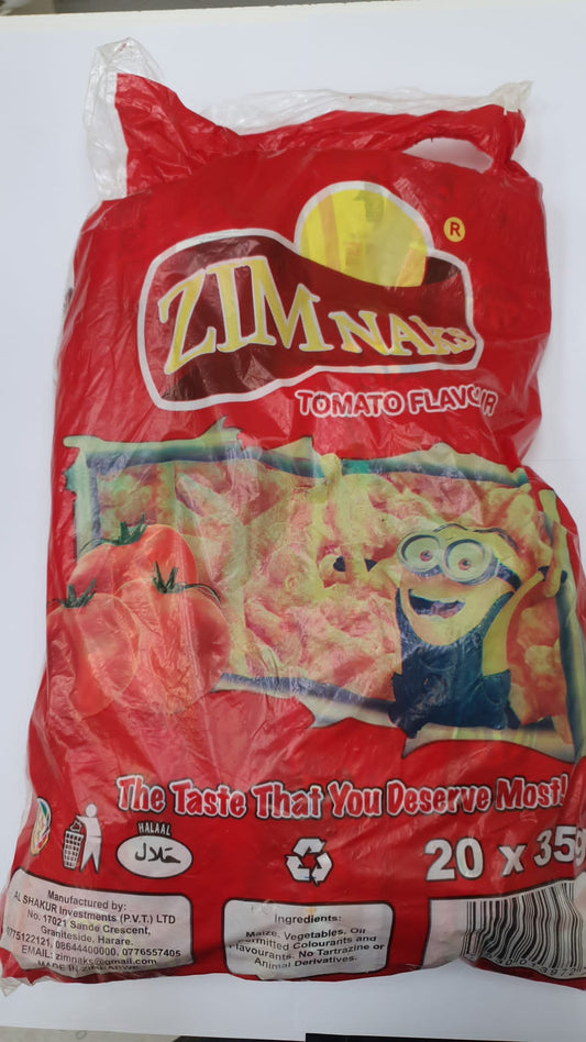 Zim naks Tomato Flavour  20 pack