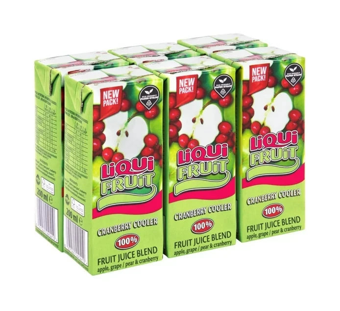 Liquifruit 100% juice Cranberry Cooler 200g