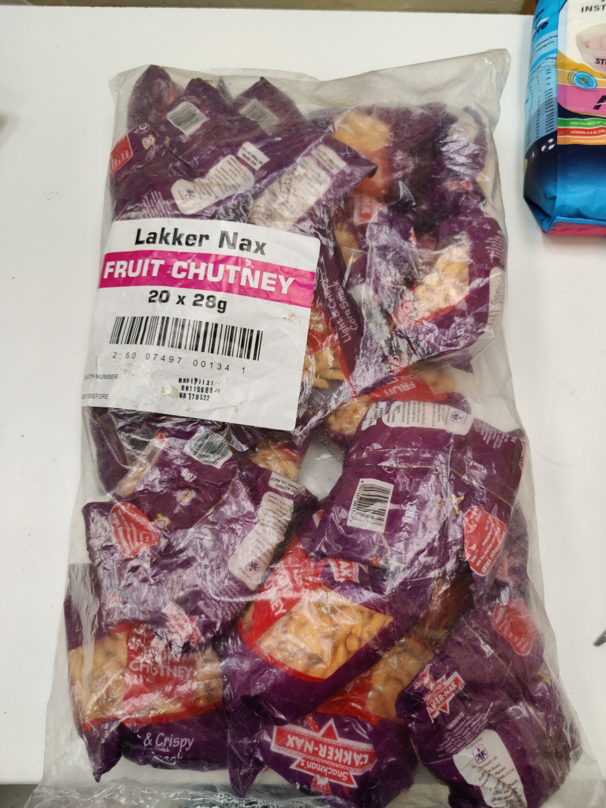 Lakkersnax Fruit Chutney 20pack