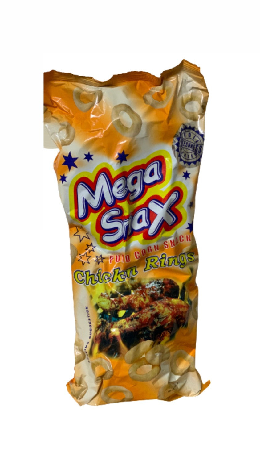 Mega Snax Chicken Rings 100g
