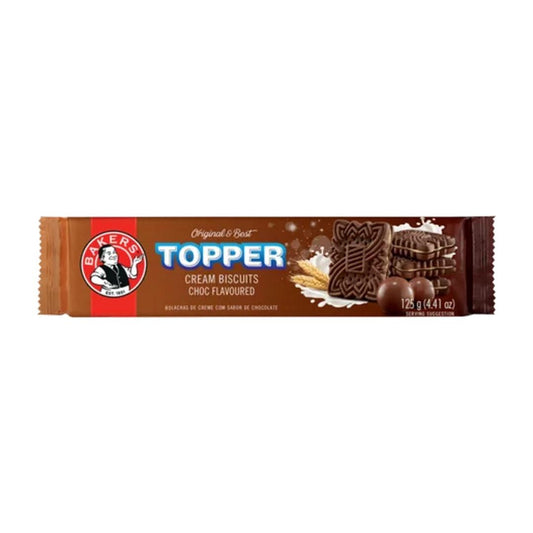 Topper Biscuits Choc Flavour 125g