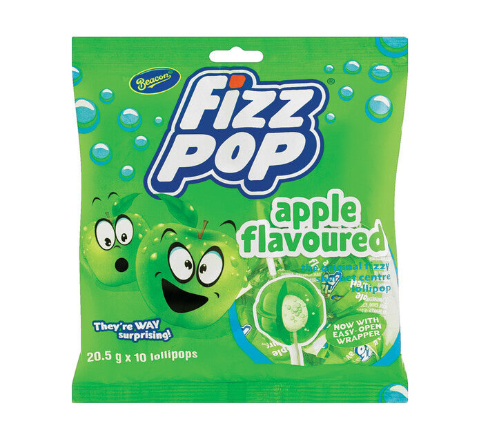 Fizz Pop Apple  Flavoured  20.5g  x 10