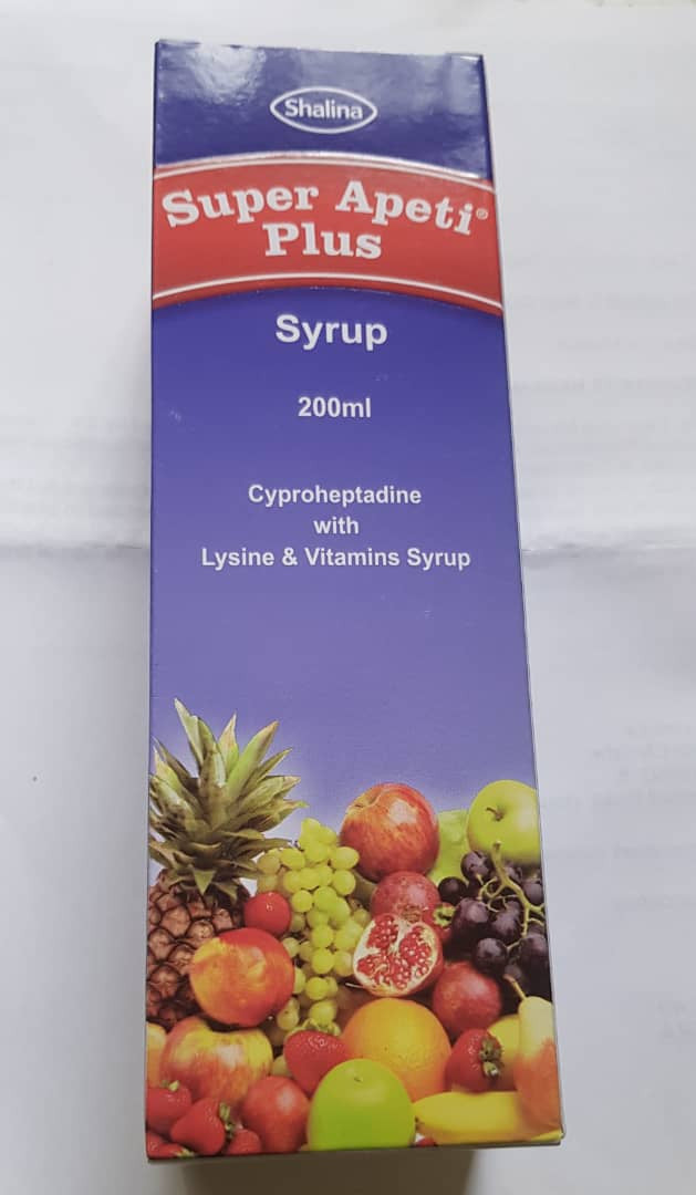 SUPER APETI PLUS SYRUP - 200ML apetito