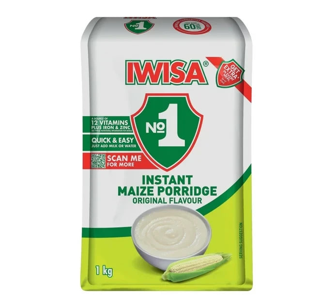 Iwisa Instant Maize Porridge original 1kg