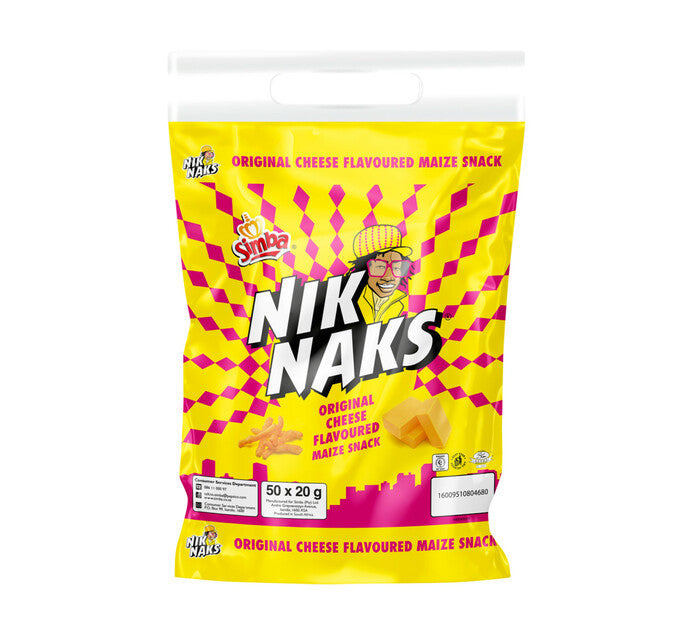 Niknaks Bale 50 x 20g simba