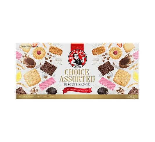 Bakers Biscuits Choice Assorted (1 x 200g) SA