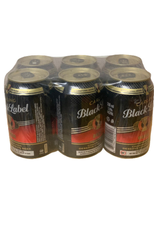 Carling Black Label x6 330ml