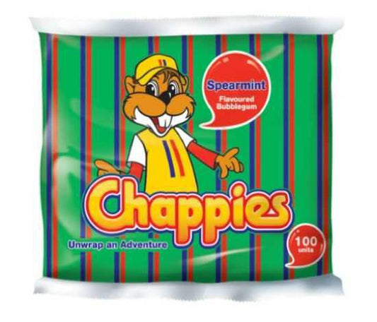 Chappies Bubblegum Spermint 100s SA