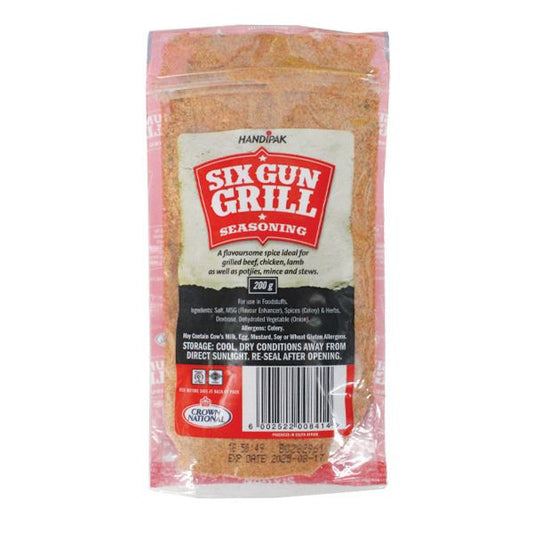 Six Gun Grill Seasoning 200g