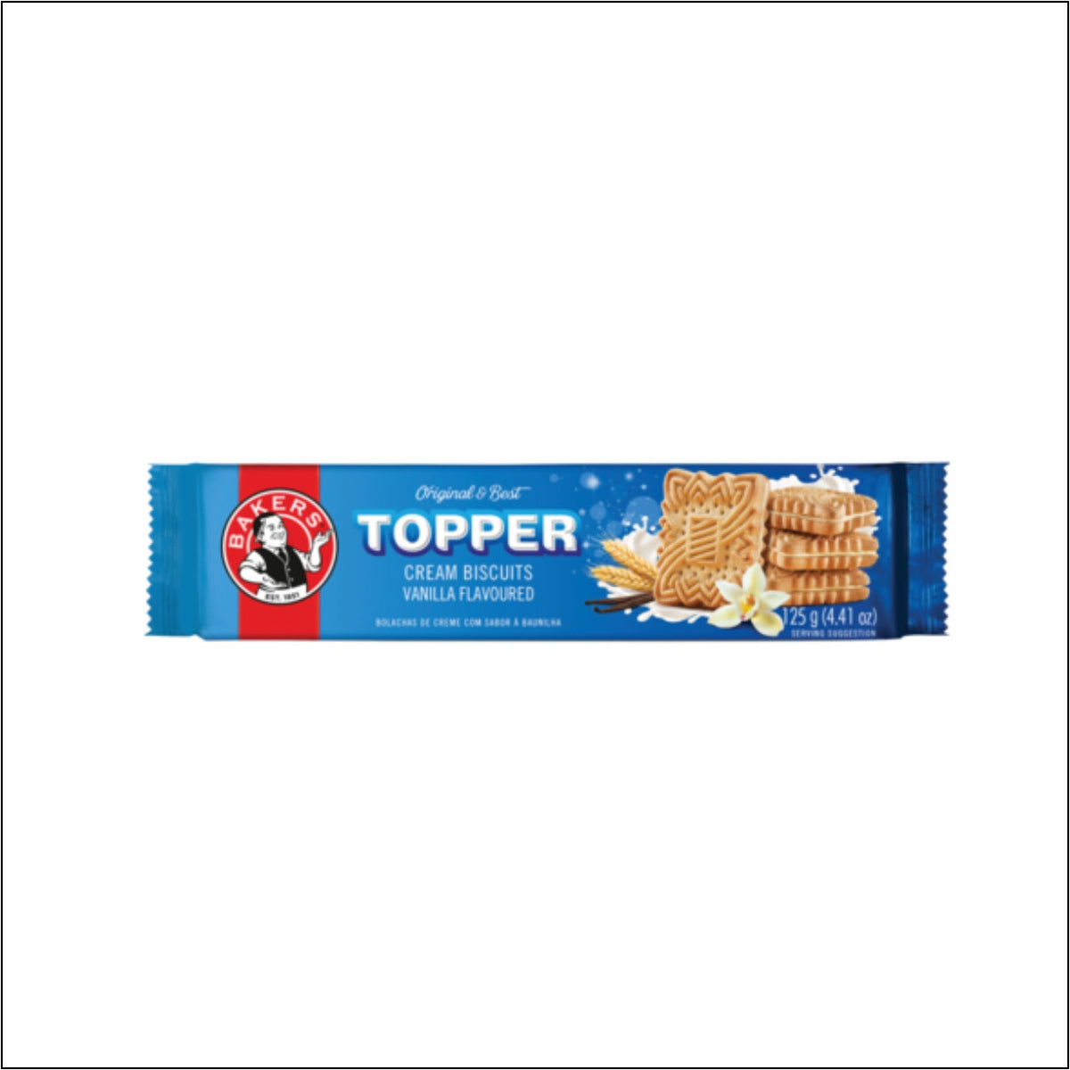 Toppers Biscuites Vanilla Cream
