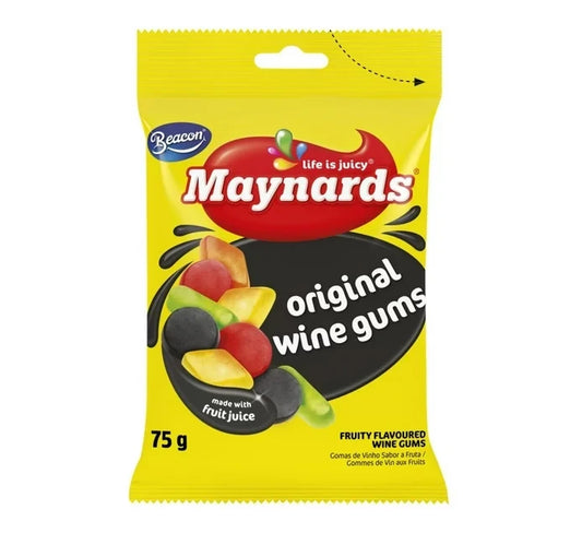 Maynards Jelly Sweets  Original Wine Gums 75g