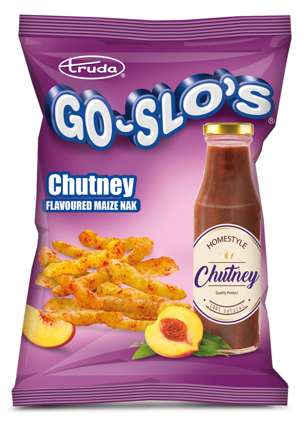 Go Slo’s Chutney Maize Snack 100g