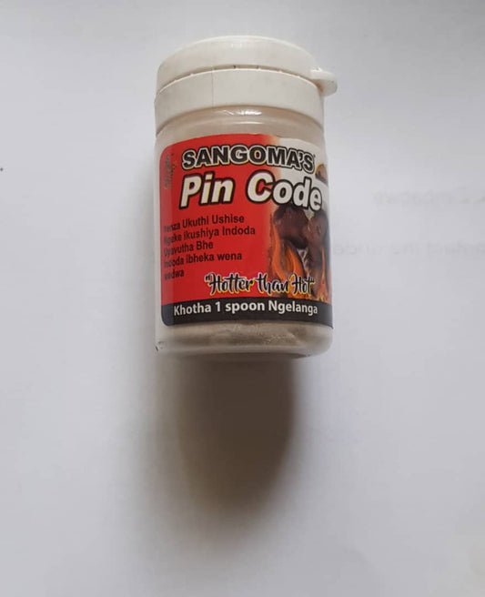 Sangomas Pin Code Powder 20g - get what you want from a man