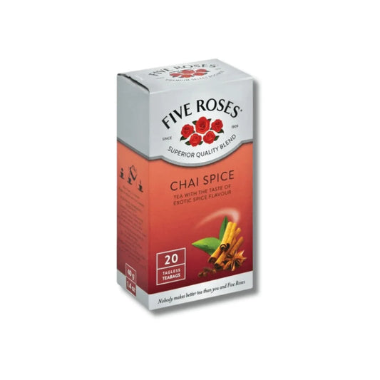 Five Roses chai tea bags 40g