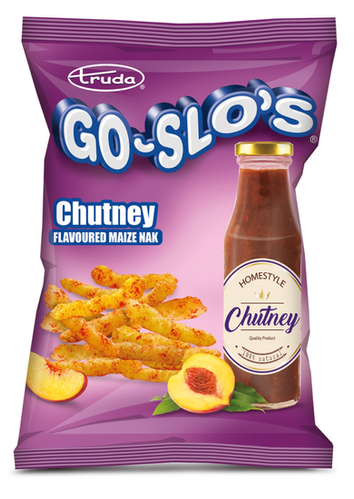 Go Slo Chutney Maize Snack 100g