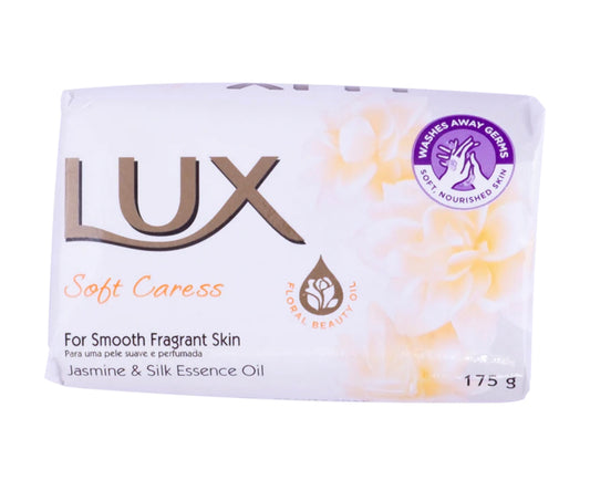 Lux Soft Caress Jasmine & Silk Essence Oil Soap 175g