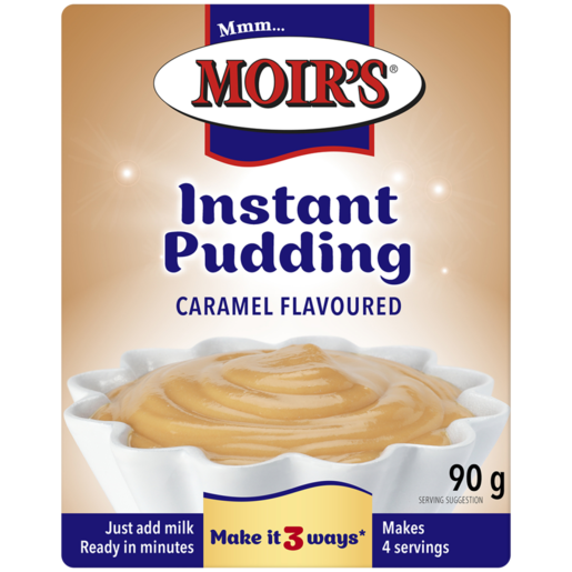 Moir's Instant Pudding Caramel 90g