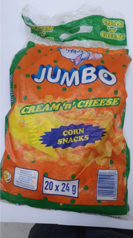 Jumbo cream cheese 20 pack