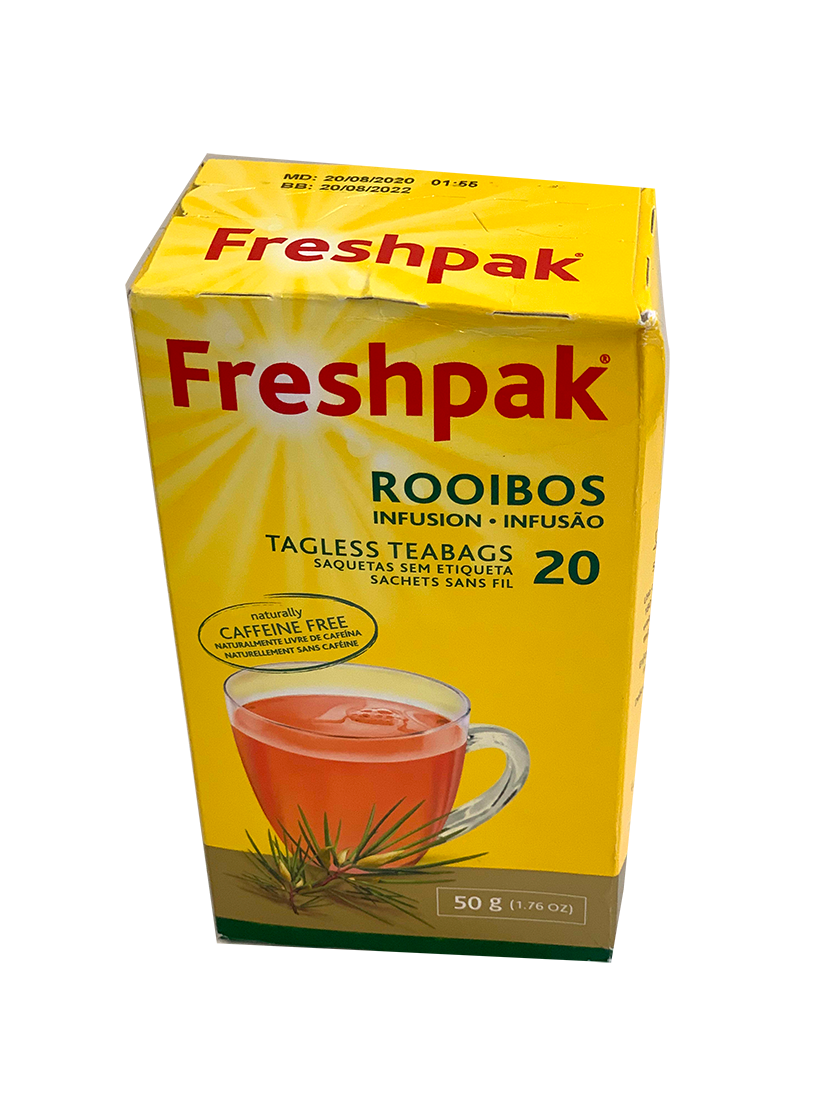 Freshpack Rooibos Tea FreshPak Rooibos Tagless 20 Tea Bags – ZimSnacks